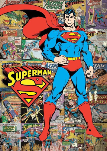 Dc Multiverse Superman Clásico Kitbash (Usado)