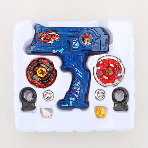 1 Juego De Beyblade Con Lanzador Metal Fusion Rotar Rapidez