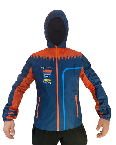 Campera Impermeable Moto Ktm Racing