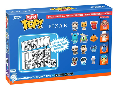 Funko Bitty Pop! Pack 4 Minifiguras Russell