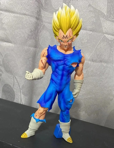 Figura de acción de Vegeta Majin Dragon Ball Z Super Sayajin, 20 cm