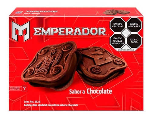 Galleta Gamesa Emperador Chocolate 382g