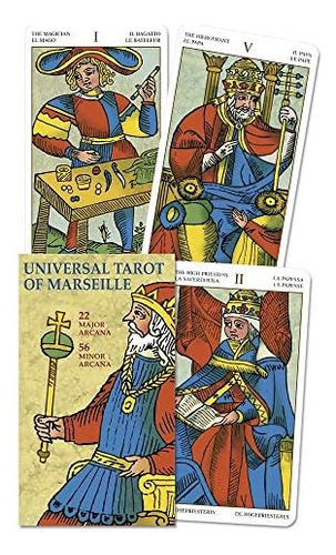 Libro: Tarot Universal De Marsella (inglés Y Español) Editar