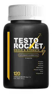 Precursor Testosterona Mens Testo Rocket Aminoacidos 120 Cap Sabor Sin Sabor