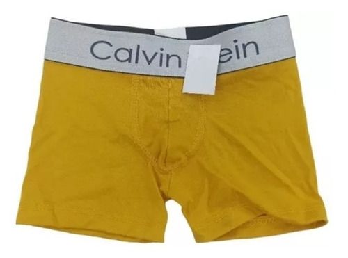 Bóxer Calvin Klein Para Niños Unicolor X 6 Unidades