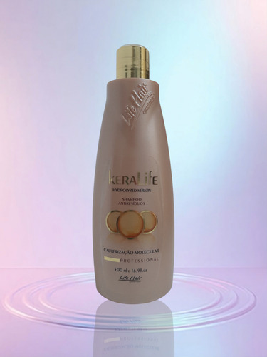 Shampoo Antirresíduo Keralife 500g