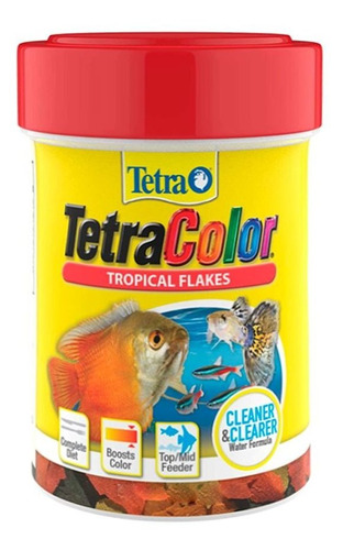 Tetra Color Escamas 28g - Alimento Para Todos Los Peces!