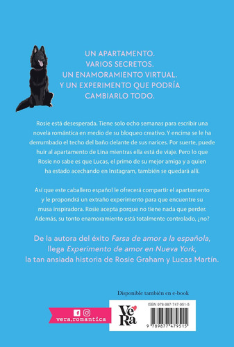 Imagen 2 de 2 de Libro Experimento De Amor En Nueva York - Elena Armas - Vr