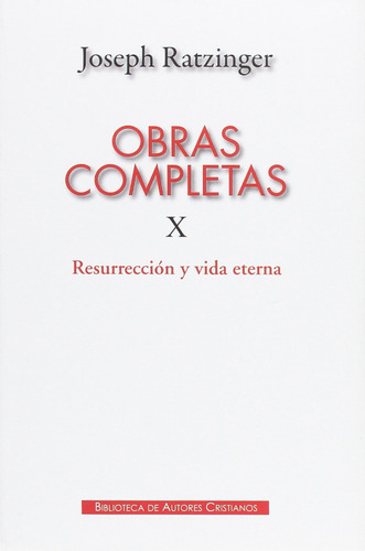 Obras Completas X Ratzinger