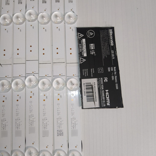 Kit De Leds Para Pantalla Hisense Modelo 65u6h (Usado)