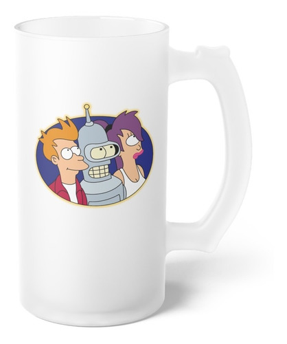 Vaso Shopero - Futurama - Leela, Fry & Bender