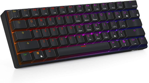 Rk61 60% Rgb Teclado Mecánico Usb C Gaming  Ducky One 2 Mini