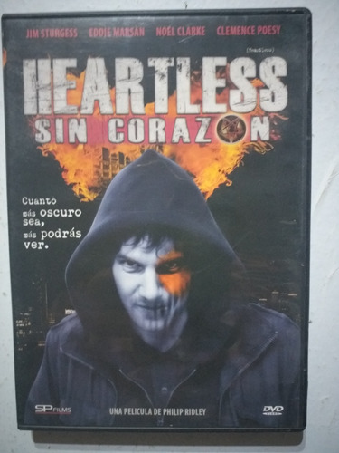 Dvd Heartless Sin Corazón. Suspenso.