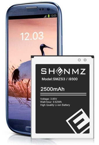 Batería De Repuesto Para Samsung Galaxy S3 Verizon I535 I930