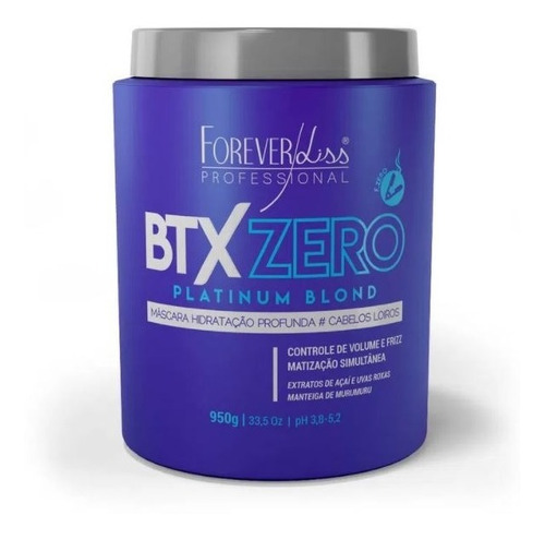 Btx Platinum Blond Zero - 950g Forever Liss