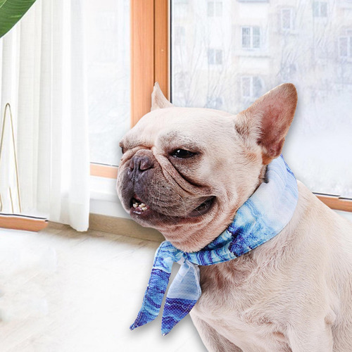 Bandana Refrescante Para Perros Para Verano Caluroso, Cómoda