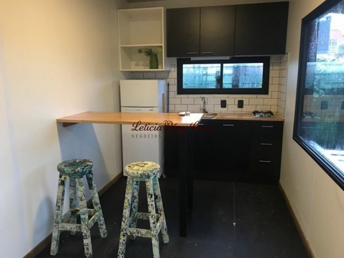 Venta De Terreno Con Container En Balneario Buenos Aires, 1 Dormitorio- Ref: 19310