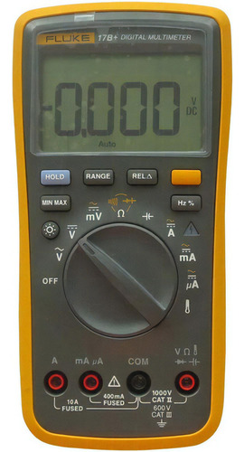 Fluke 17b+ Multimetro Digital Con Temperatura Y Frecuencia