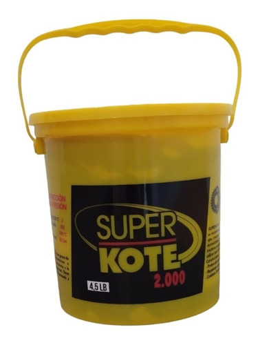 Superkote 2000 Grasa Ámbar De Litio 4.5 Lb