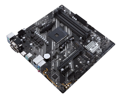 Placa Asus Prime B550m-k, Amd Am4, 4 Ddr4, Sop. 128gb Ram