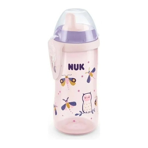 Vaso Nuk Kiddy Cup X300ml Con Pico Rigido +12 Meses