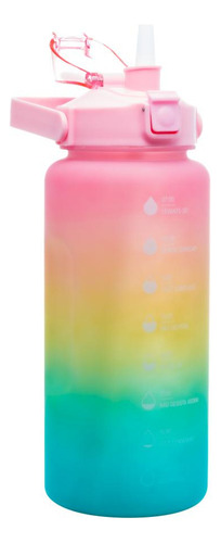 Garrafa Squeeze Lyor Tie Dye Em Policarbonato 2l