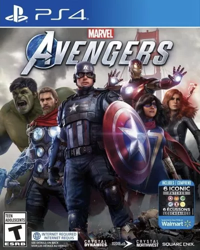 Jogo Marvel Avengers Ps4 Mídia Física Original Frete Grátis