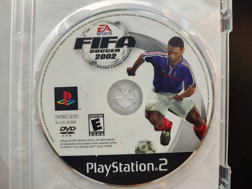 Fifa Soccer 2002 Ps2 Playstation 2 Original Físico Funciona