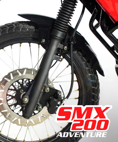 Imagen 19 de 22 de Gilera Smx 200 Adventure 0km 2023 Nuevo Modelo Moto Baires