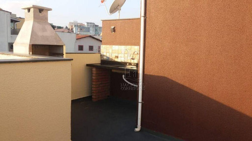 Imagem 3 de 20 de Cobertura Com 3 Dormitórios Para Alugar, 160 M² Por R$ 2.600,00/mês - Vila Metalúrgica - Santo André/sp - Co2325