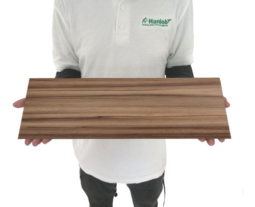 Imagen 8 de 10 de Set De 6 Repisas Flotantes Minimalistas Madera 40x15 Cm
