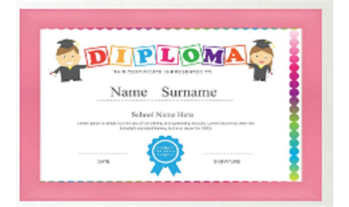Marco Para Diploma, Fotos,certificados En Poliuretano