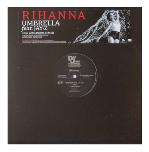 Vinilo Rihanna - Umbrella Feat Jayz