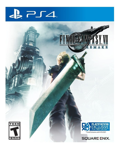 Imagen 1 de 4 de Final Fantasy VII Remake Standard Edition Square Enix PS4  Digital