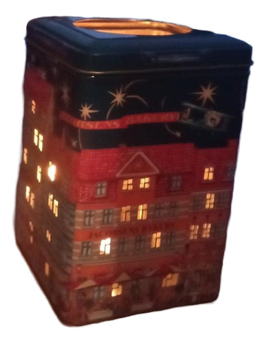 Lata Luminária Casinhas | Iluminação Criativa Para Seu Lar (Usado)