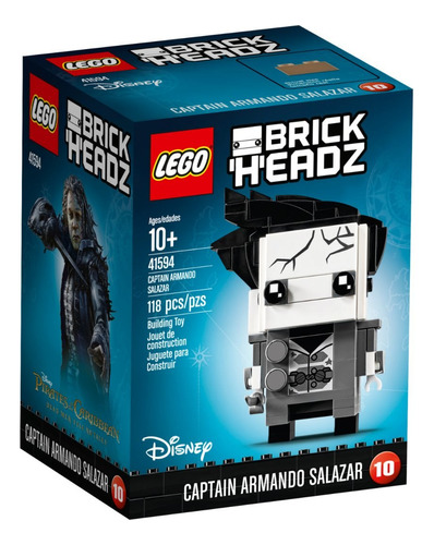 Todobloques Lego Brick Headz 41594 Capitan Armando Salazar