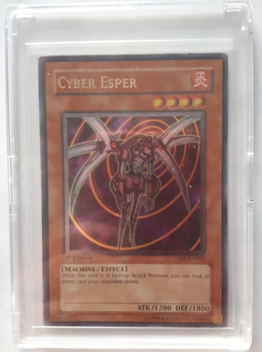 Yugioh Ultimate Rare Cyber Esper Cdip-en005 1st Edition