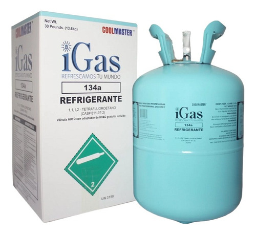 Gas Refrigerante R134a Boya 13.6kg