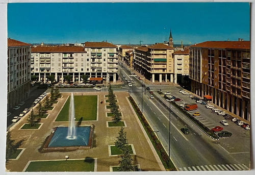 Antigua Postal, Plaza Europa, Cúneo, Piamonte, Italia, P0181