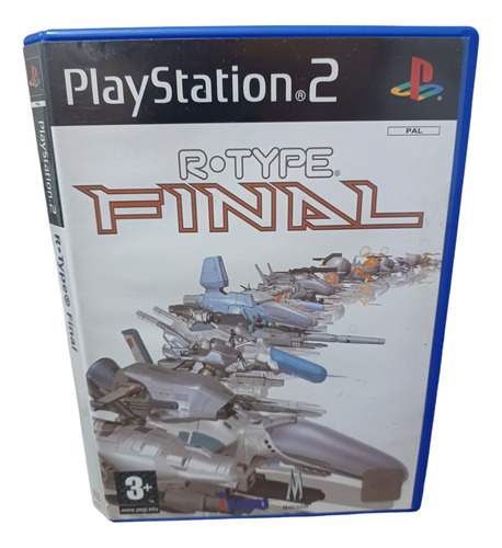 R Type Final Ps2 Caixa E Encarte. Não Contém O Jogo E Manual (Usado)