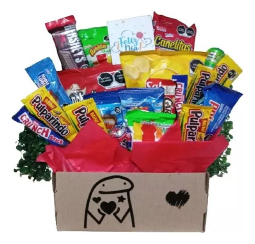 Caja Sorpresa De Dulces Y Chocolates  Arreglo  Envío Gratis 