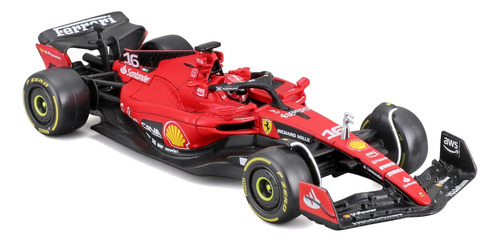 1:43 Sfr Ferrari F1 Team Race Car (2023) With Helmet- Lec...