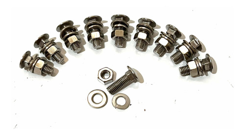 Kit Tornillo Parachoques Vw Escarabajo 49-98 ( 10 ) Unidades