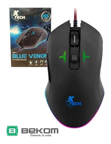 Mouse Gamer Blue Venom 6 Botones Nuevo Delivery Boleta