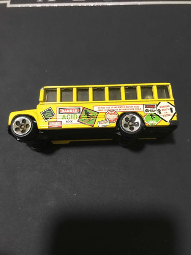 Autobus Gangster Escolar Hotwheels 1/60 1988 Unico