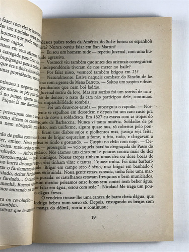 Livro Um Certo Capitão Rodrigo Érico Verissimo 26ª Edição Editora Globo S.a. 1994 - E5
