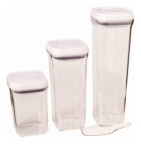 Oxo 1071398 1.5 Quart Pop Small Square Food Storage