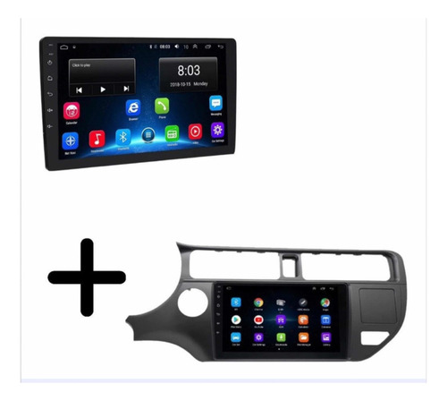 Radio 9 Auto Android 4gb 64gm Ram + Bisel Kia Rio 3, 4, 5