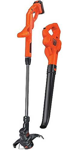 Blackdecker Lcc221 20v Max Juego De Cadena De Litio Trimmere