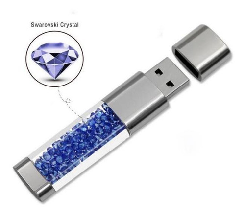 Imagem 5 de 9 de Dispositivo De Armazenamento Usb Azul 16 Gb